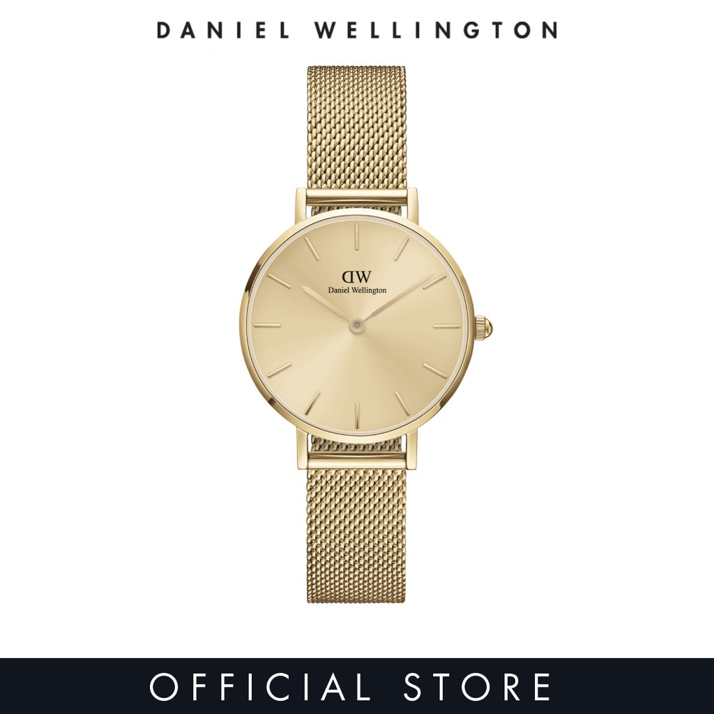 2 Years Warranty Daniel Wellington Petite Unitone Watch 28 32mm Gold Watch for Women Fashion Watch DW Ofiicial Authentic