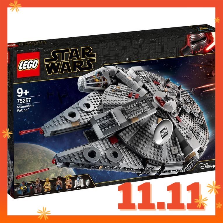 Star Wars Millennium Falcon 75257 NEW AND SEALED shops