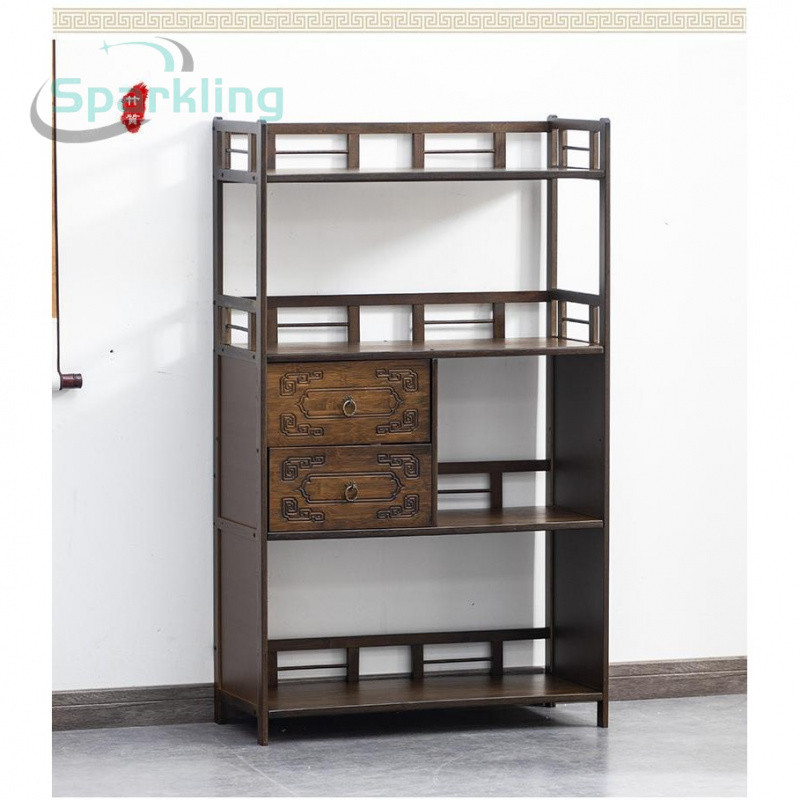 Bogu Rack Solid Wood New Chinese Style Tea Rack Tea Set Display Shelf ...