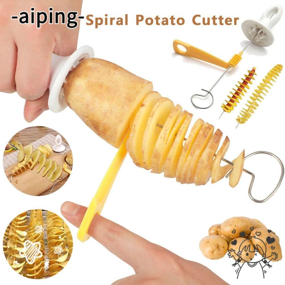 AIPING Potato Spiral Cutter, Multi-function Vegetable Tools Tornado ...