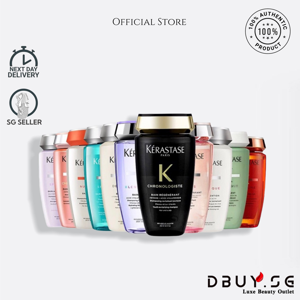 Kerastase | 💯 Authentic Assorted Kerastase Shampoo Elixir Ultime Bain ...
