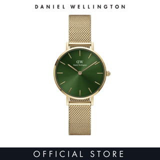 2 Years Warranty Daniel Wellington Petite Emerald Watch 28 32mm Gold Green dial Watch for Women Fashion Watch DW Official Authentic Shopee Singapore