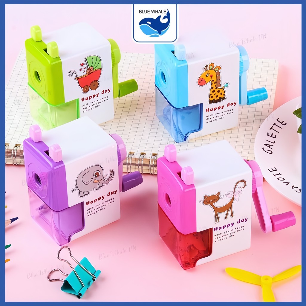 Pencil sharpener automatically rotates many cute images, self-rotating ...