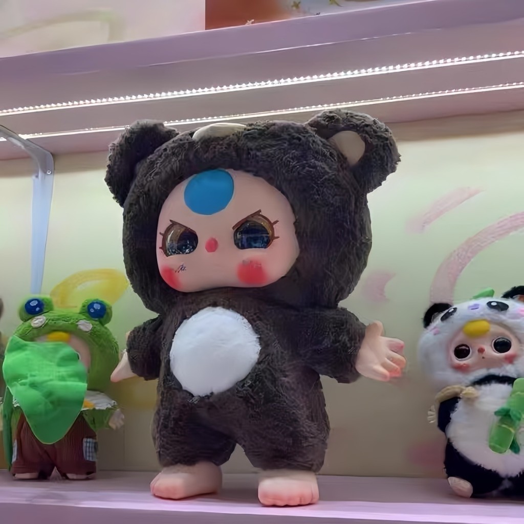Genuine】Baby Three 1000% Big Plush Doll Figure Ornament Gift