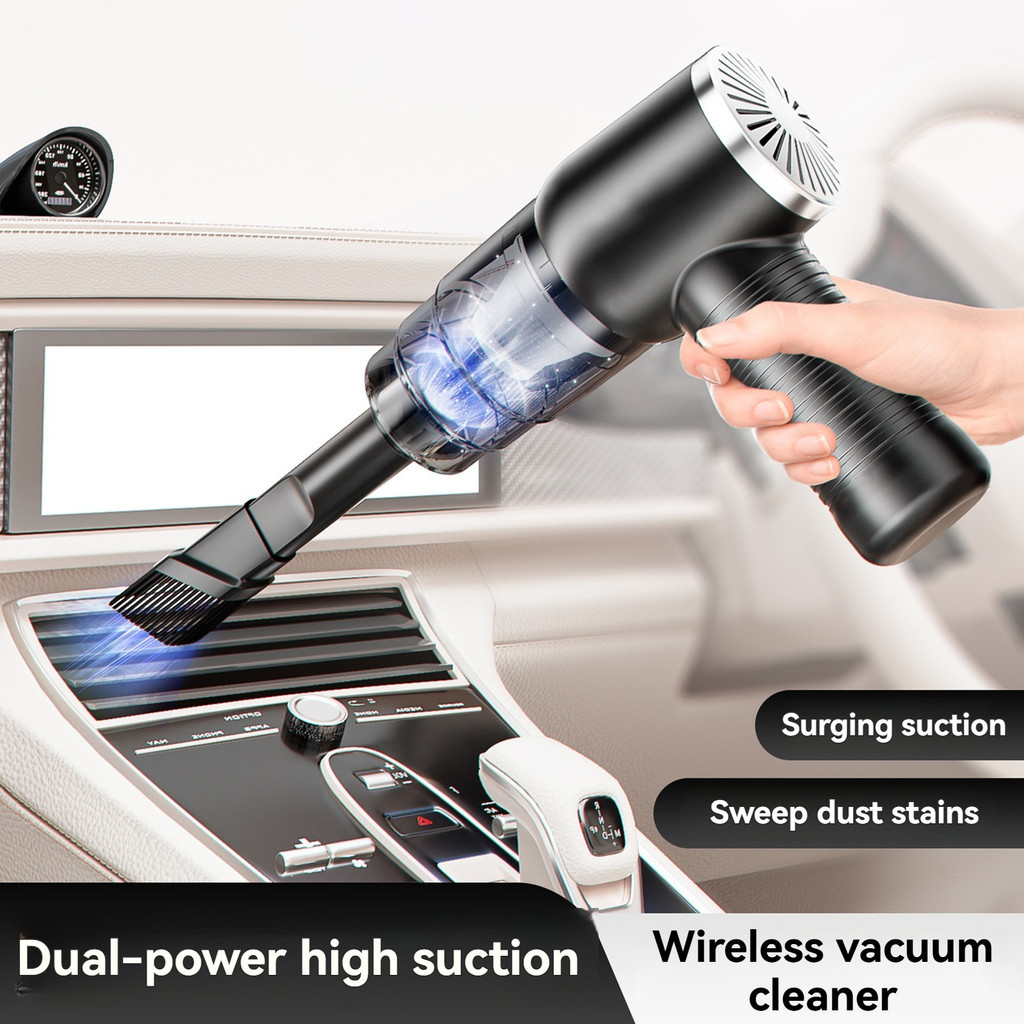 Home Car Large Suction Rechargeable Small Vacuum Sweeper Portable ...