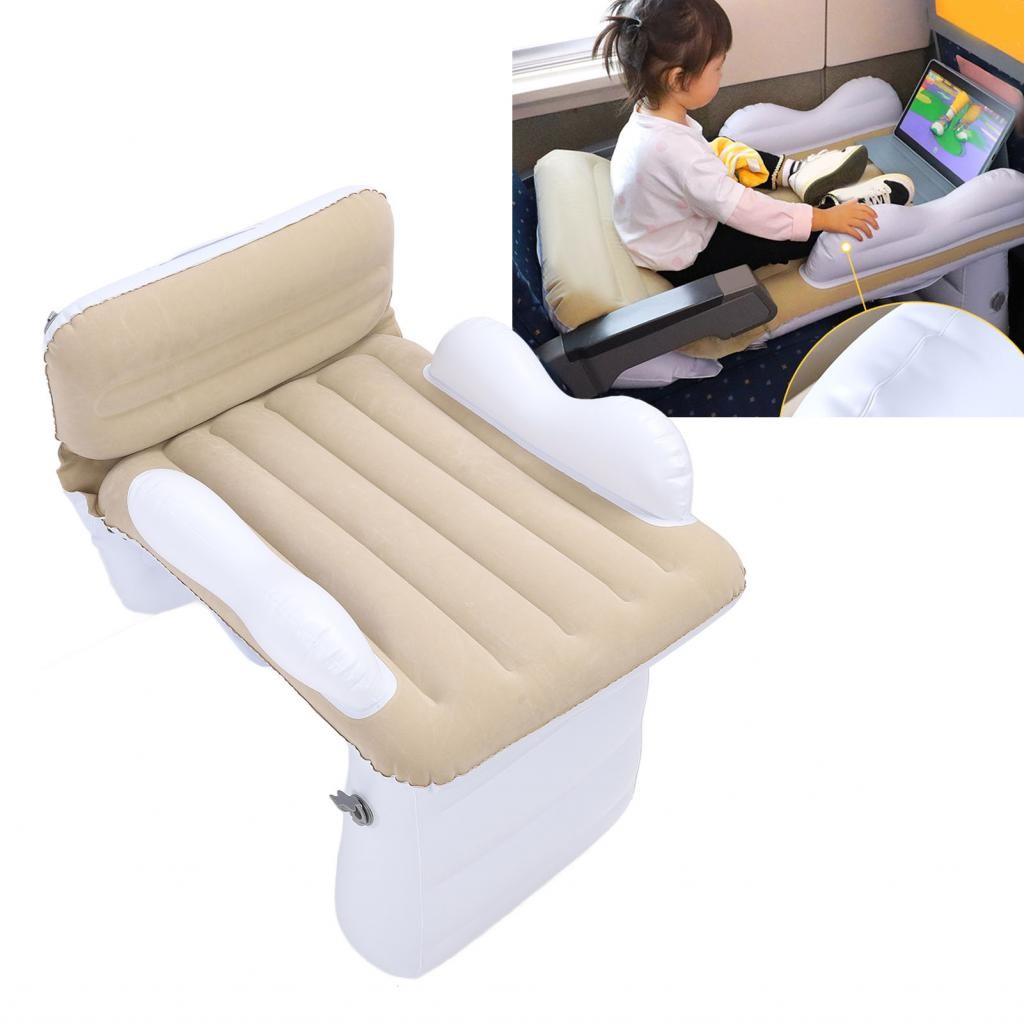 Foreststore Inflatable Kid Airplane Bed Quick Inflation Seat Extender ...