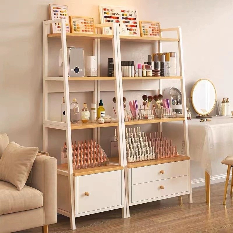 Storage Rack Bedroom Multi-layer Organizer Living Room Ladder Floor ...