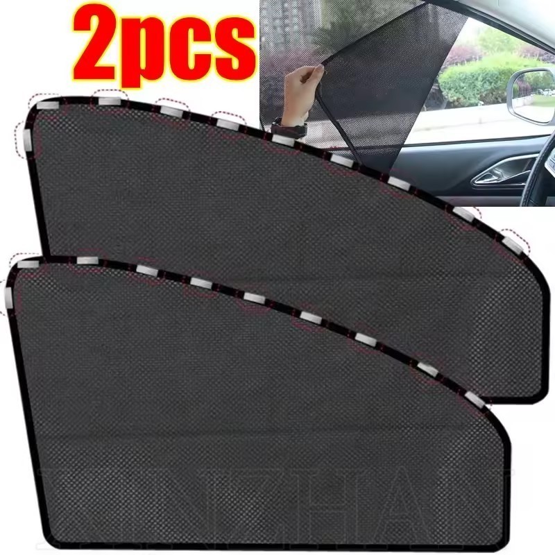 Mesh Curtain Protector Cover - Magnetic Car Window Shades - Sun Shade ...