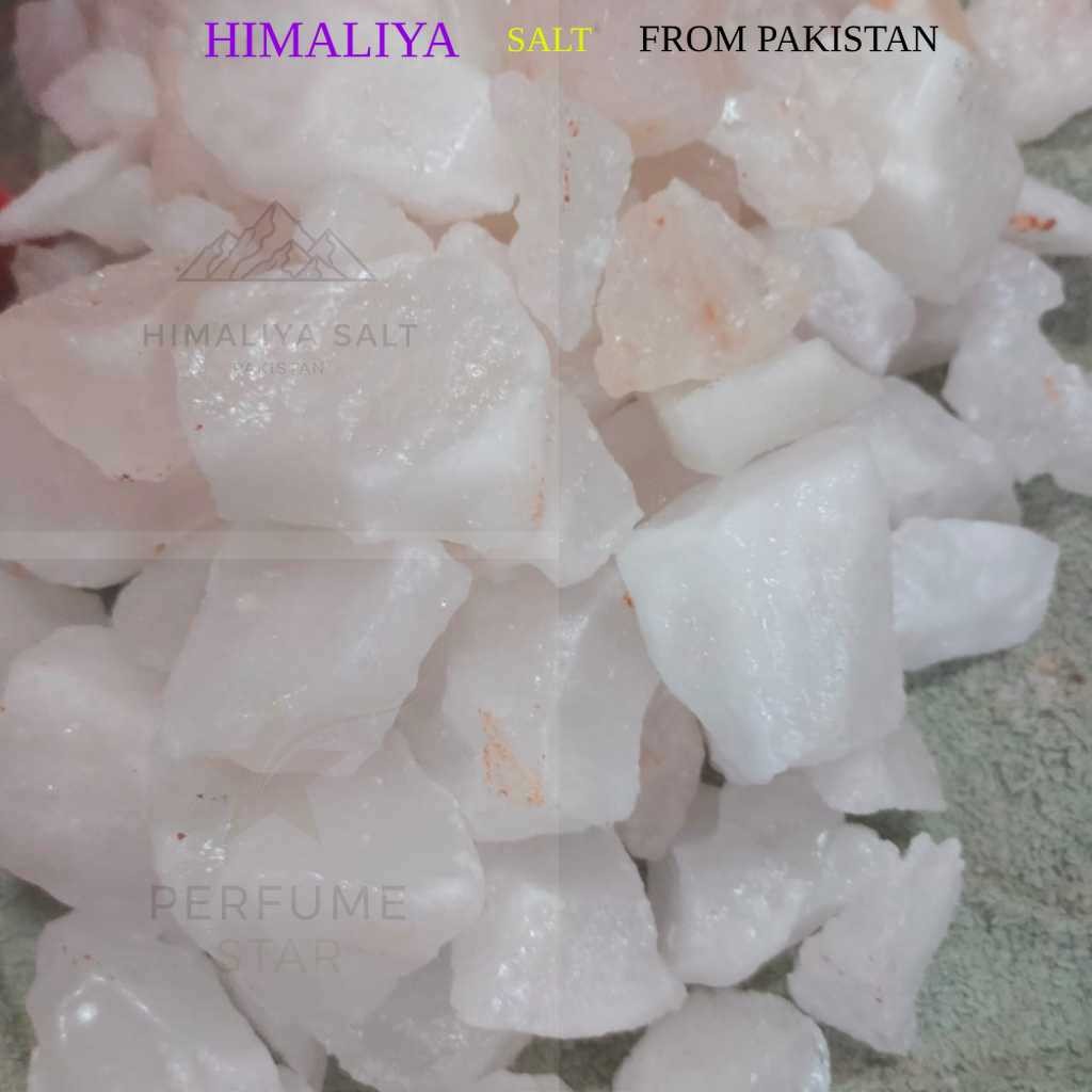 1 kg ketulan garam bukit putih 1kg himalayan salt white chunks batu ...