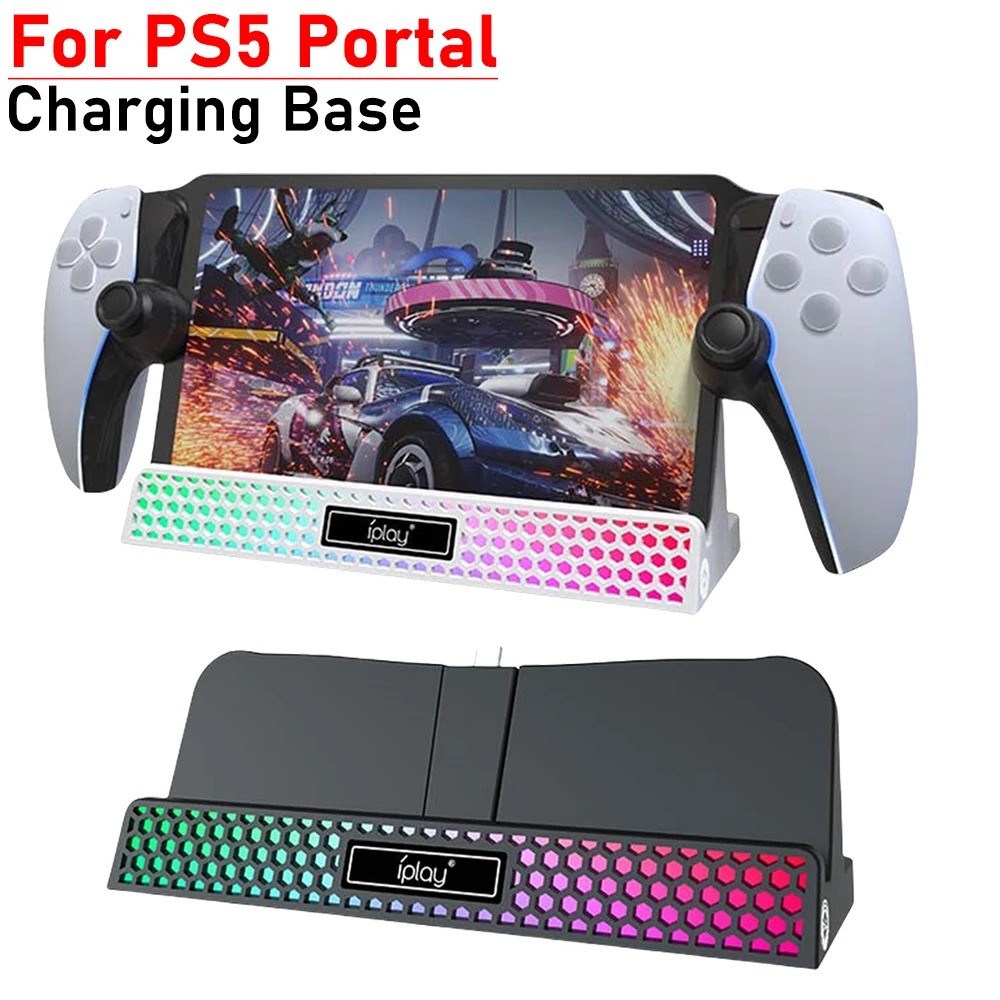 Charging Dock Station for PS Portal Removable Stand Charging Stand ...