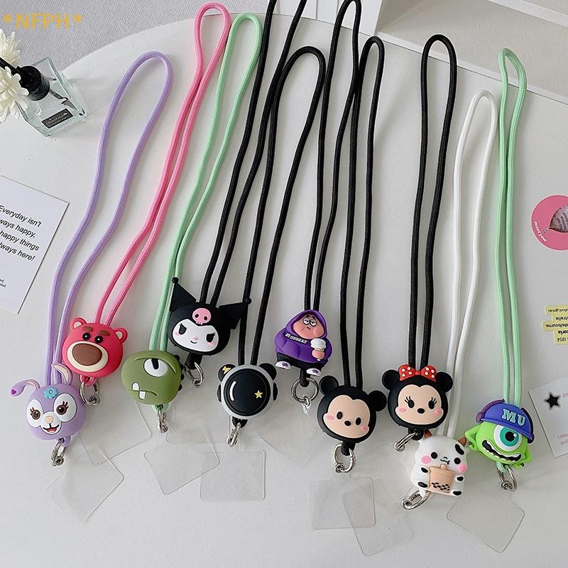 NFPH> Long Cartoon Cute Phone Hanging Rope For Iphone Android Kuromi ...