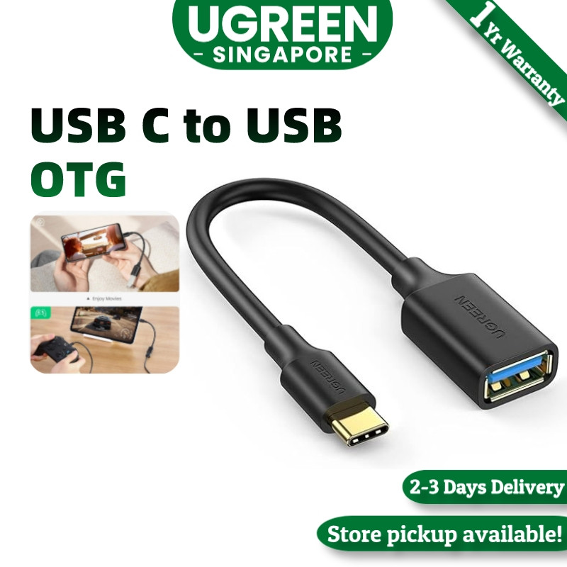 UGREEN USB C to USB Adapter OTG Cable Type C Male to Type A Female ...