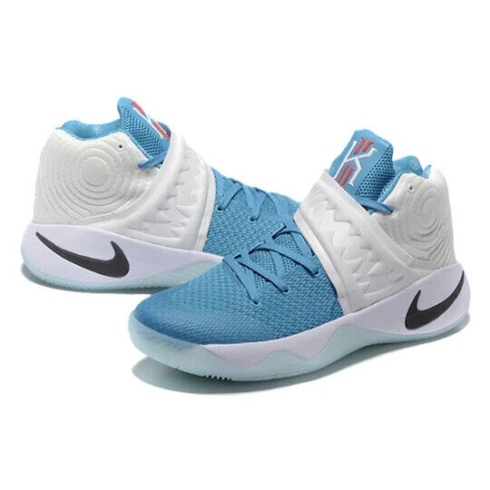 Nike Kyrie 2 Christmas Size 10.5 823108 144 WHITE OBSIDIAN BLUE LAGOON ORANGE Shopee Singapore