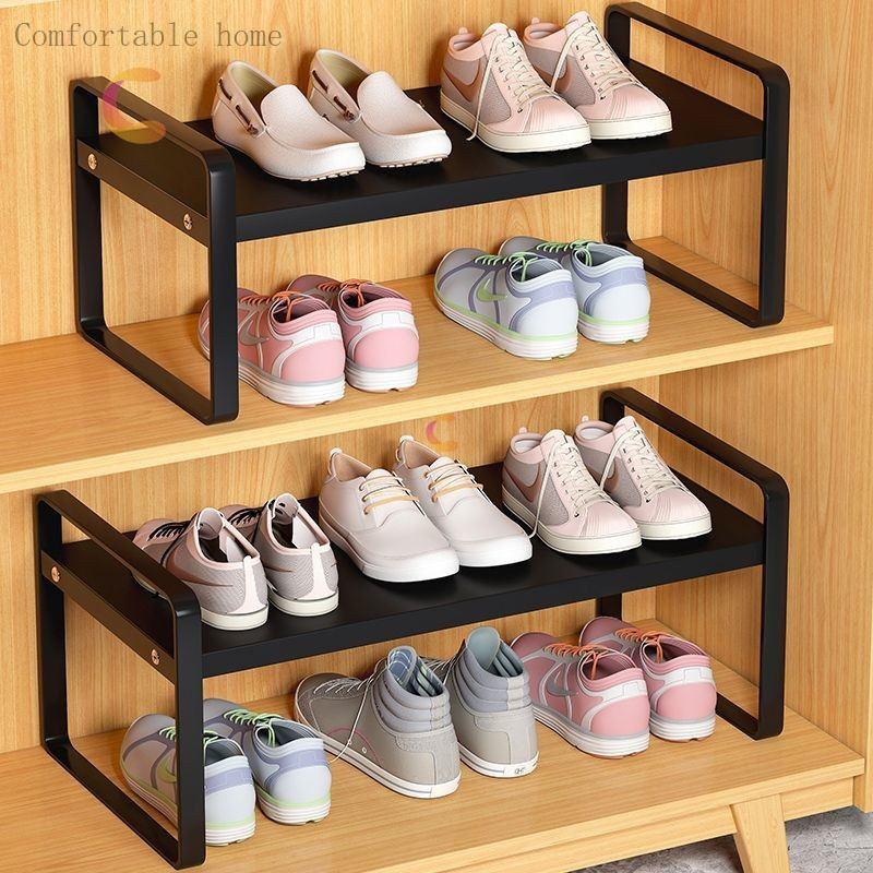Shoe Cabinet Layered Partition Storage Rack Shoe Rack Cabinet Built-in ...
