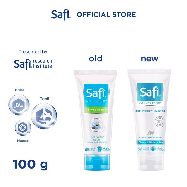 SAFI White Expert Purifying Cleanser 50 gr / Merah Jingga Official - Gambar 2