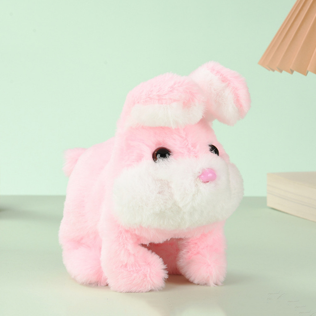 Realistic Rabbit Simulation Electronic Rabbit Toy with Sounds and ...