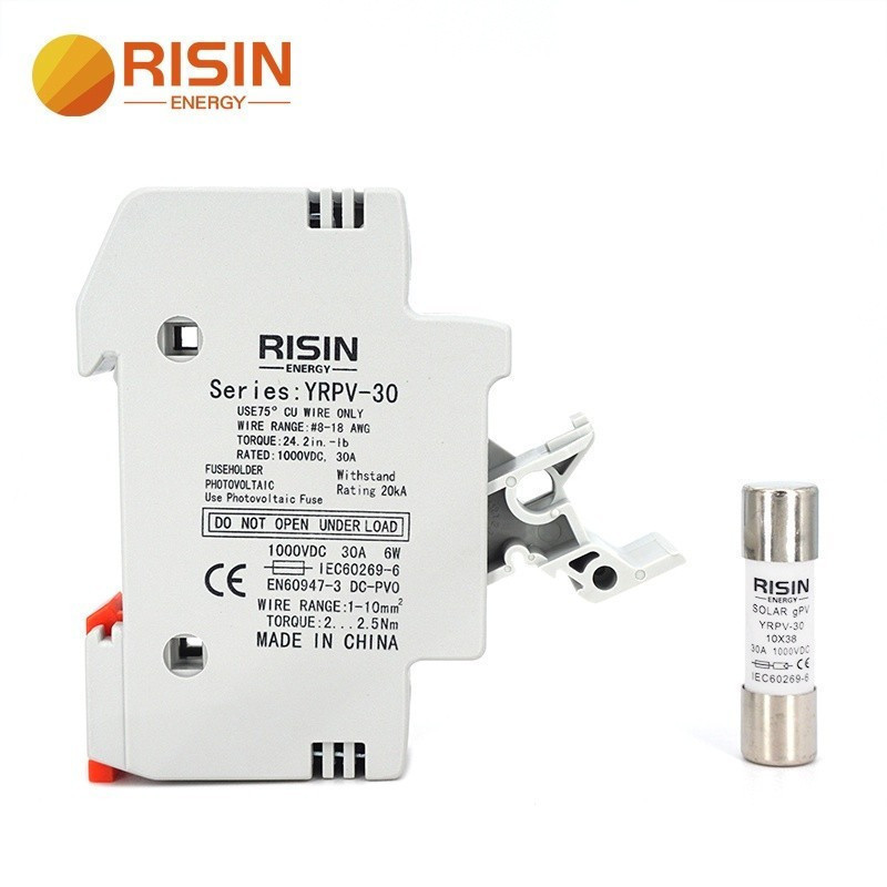 DC 1000V Porcelain 10*38 Solar Fuse for 10A/12A/15A/20A/25A/30A Fuse ...