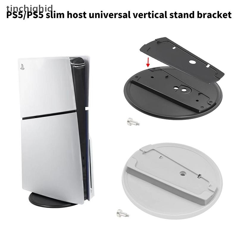 tinchighid Vertical Stand For PS5 Slim Game Console Base Anti-Slip ...