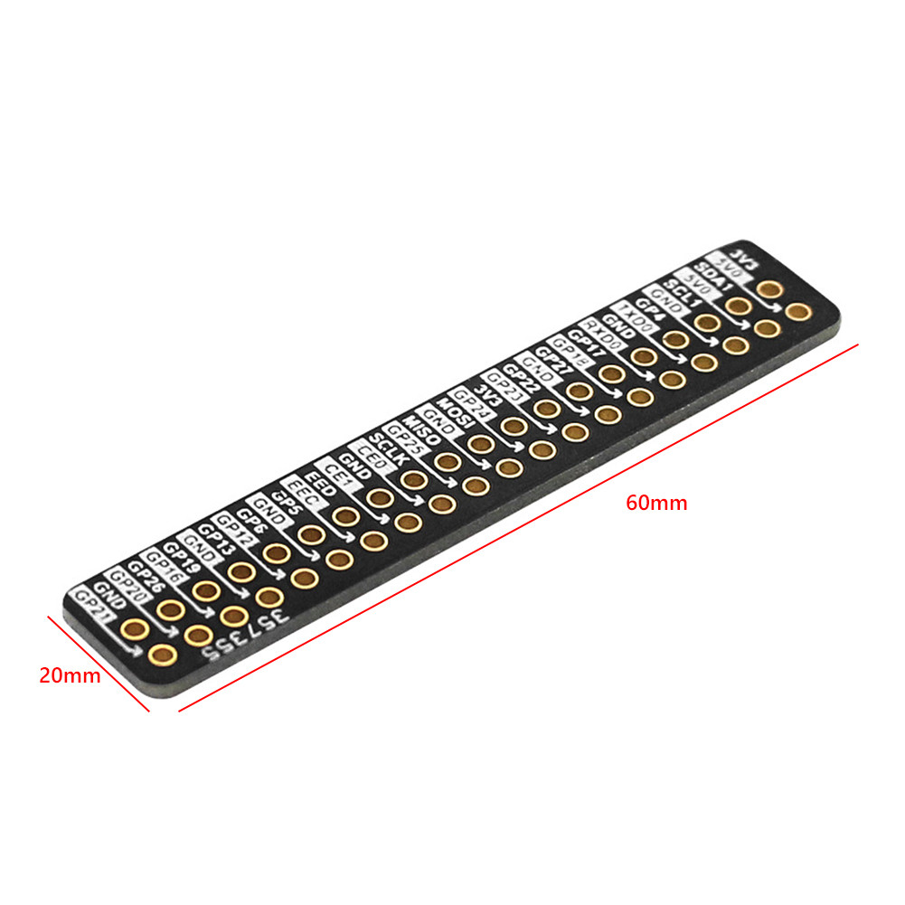 AU PCB Distinguishable GPIO Pin Reference Boards for Raspberry Pi 2 ...