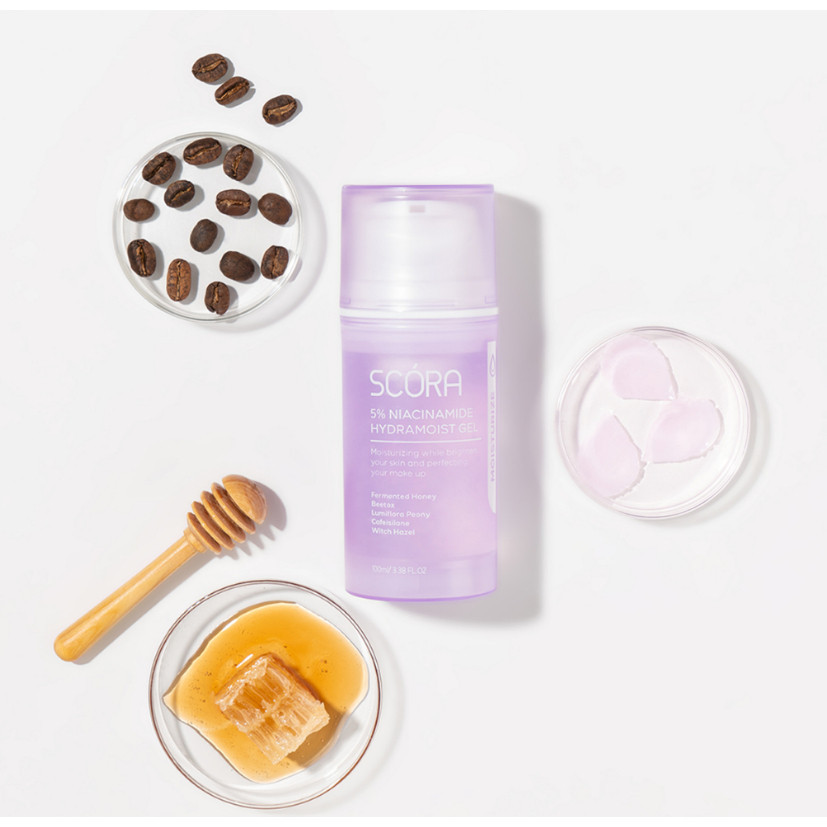 SCORA Moisturizer Gel 45ml 100ml / Face Wash Gentle / Merah Jingga Official - Gambar 4