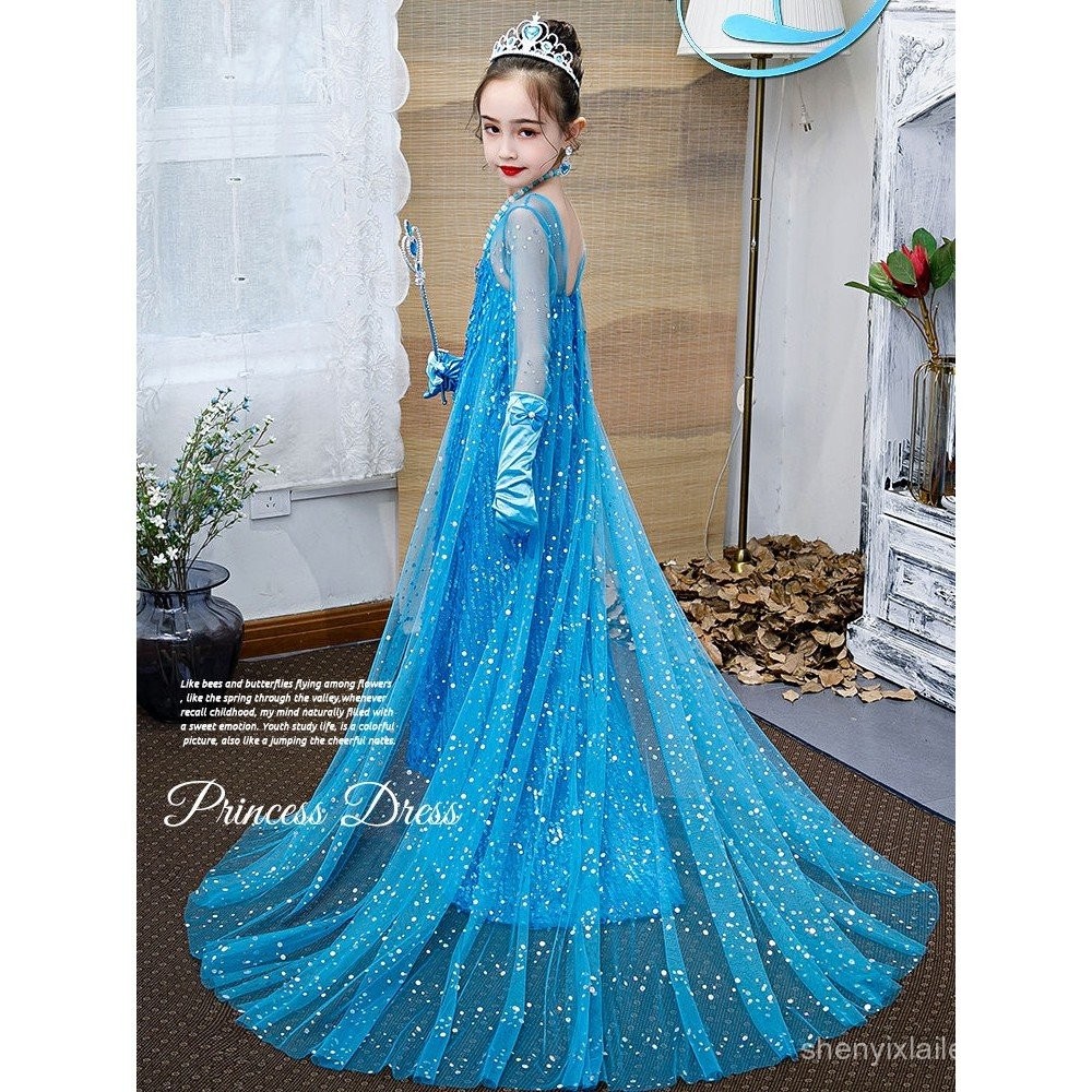 Elsa Frozen Summer Elsa Dress Student Elsa Princess Dress Girl Elsa ...