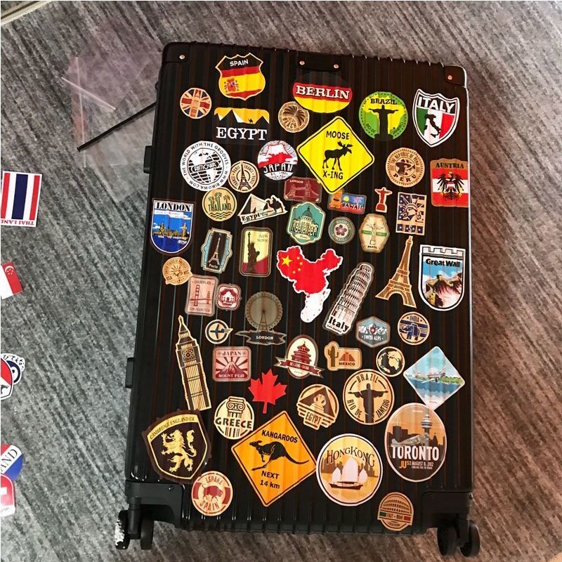 Decal (STICKER) Vintage Vinyl Graffiti Stickers Bomb for Laptop, Fridge ...