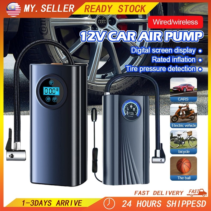 Wireless Air pump wireless Portable Pump Tyre Air PumpTyre Inflator For ...