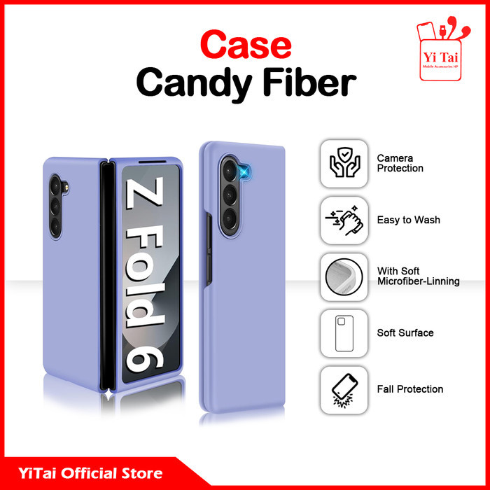 YI TAI - YC61 Case Candy Fiber Oppo Find N2 Flip N3 Flip Yitai Indonesia