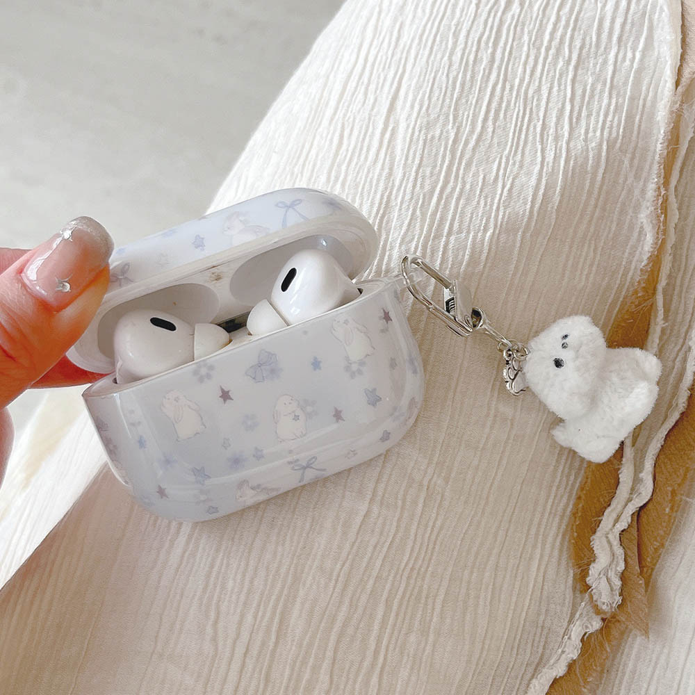 Cute rabbit star bow airpods3 earphone case ins protector cover for ...