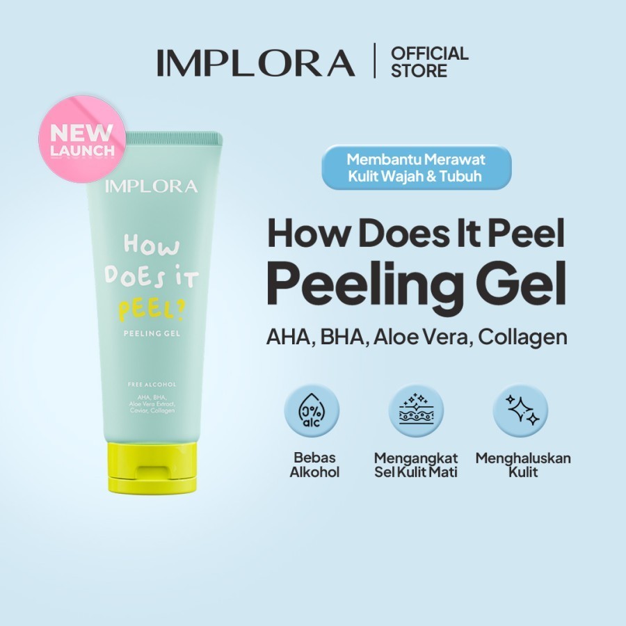 Implora How Does It Peel - Peeling Gel / Merah Jingga Official - Gambar 2
