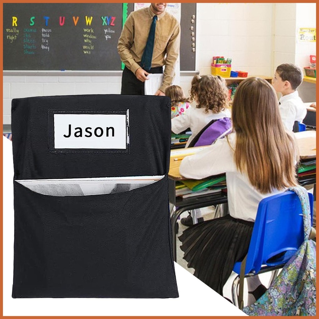 Chair Pockets For Classroom Chair Organizer Pockets Pockets With Name ...