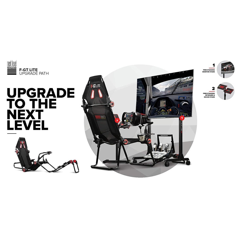 Next Level Racing FGT Lite Formula and GT Foldable Simulator Cockpit