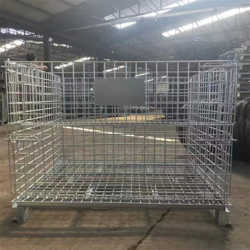 Foldable Storage Cage Mobile Iron Frame Storage Cage Butterfly Cage ...