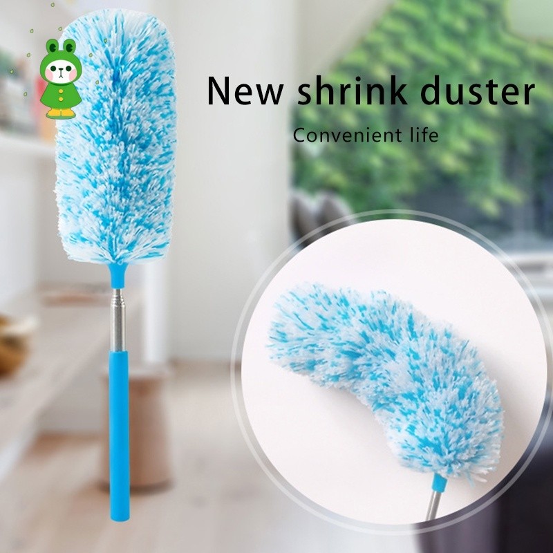 Retractable Dust Duster Microfiber Dust Sweeper Retractable Feather ...