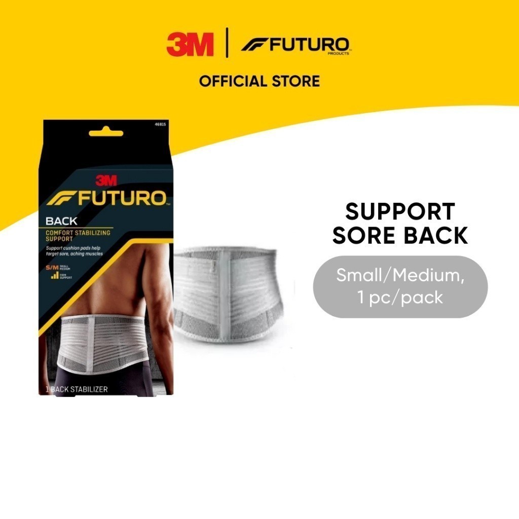 3M™ Futuro™ Comfort Stablizing Back Support, 46815, Firm Support, 1 pc ...