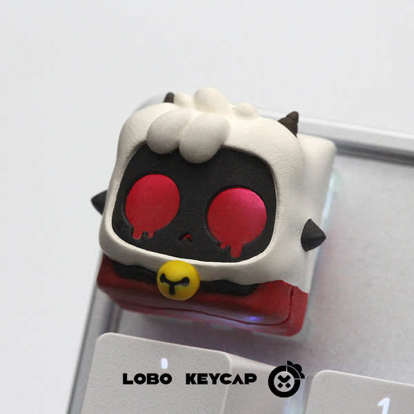 keycaps Baa Baa Apocalypse Lamb Legendary Resin Art Keycaps Mechanical ...