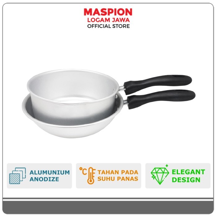 Maspion Mikado Alat Masak set Alumunium Nisuka set 16/20 cm