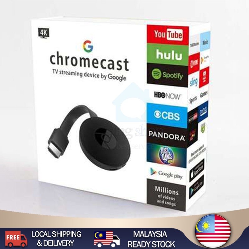 【ready stock】G2 Chromecast TV Streaming Wireless Miracast Google HDMI ...