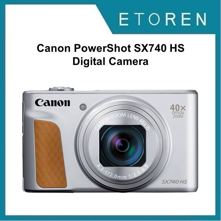 Canon PowerShot SX740 HS Digital Camera Silver | Shopee Singapore