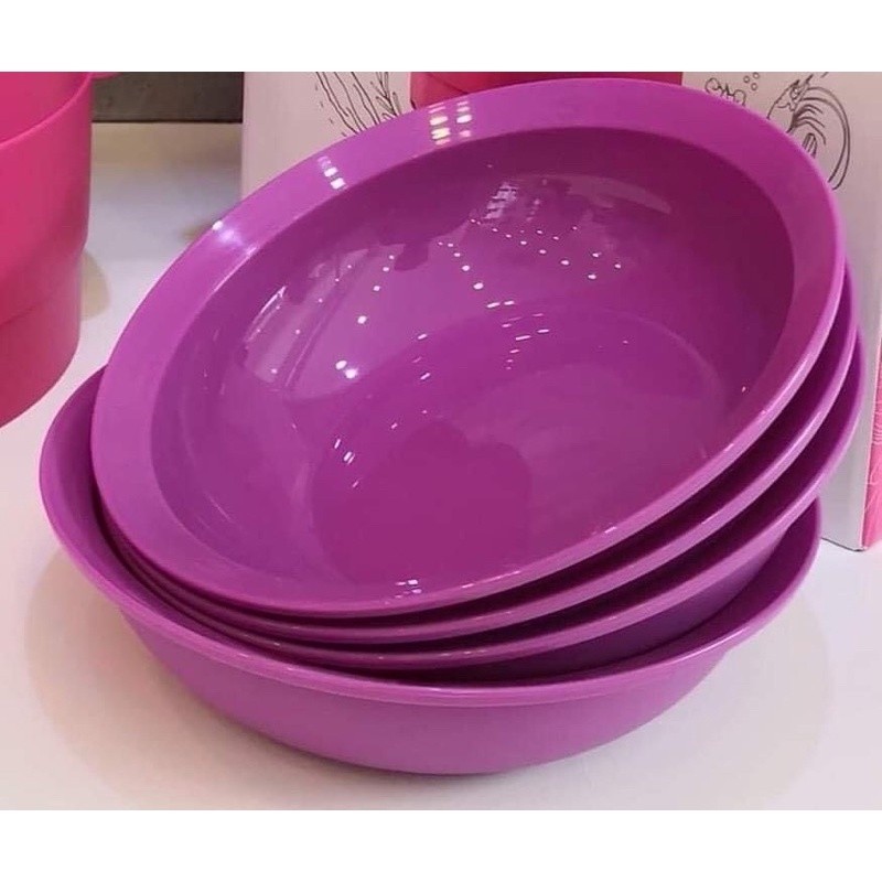 Tupperware- Plate o Bowl 400 mL (4 pcs) | Shopee Singapore
