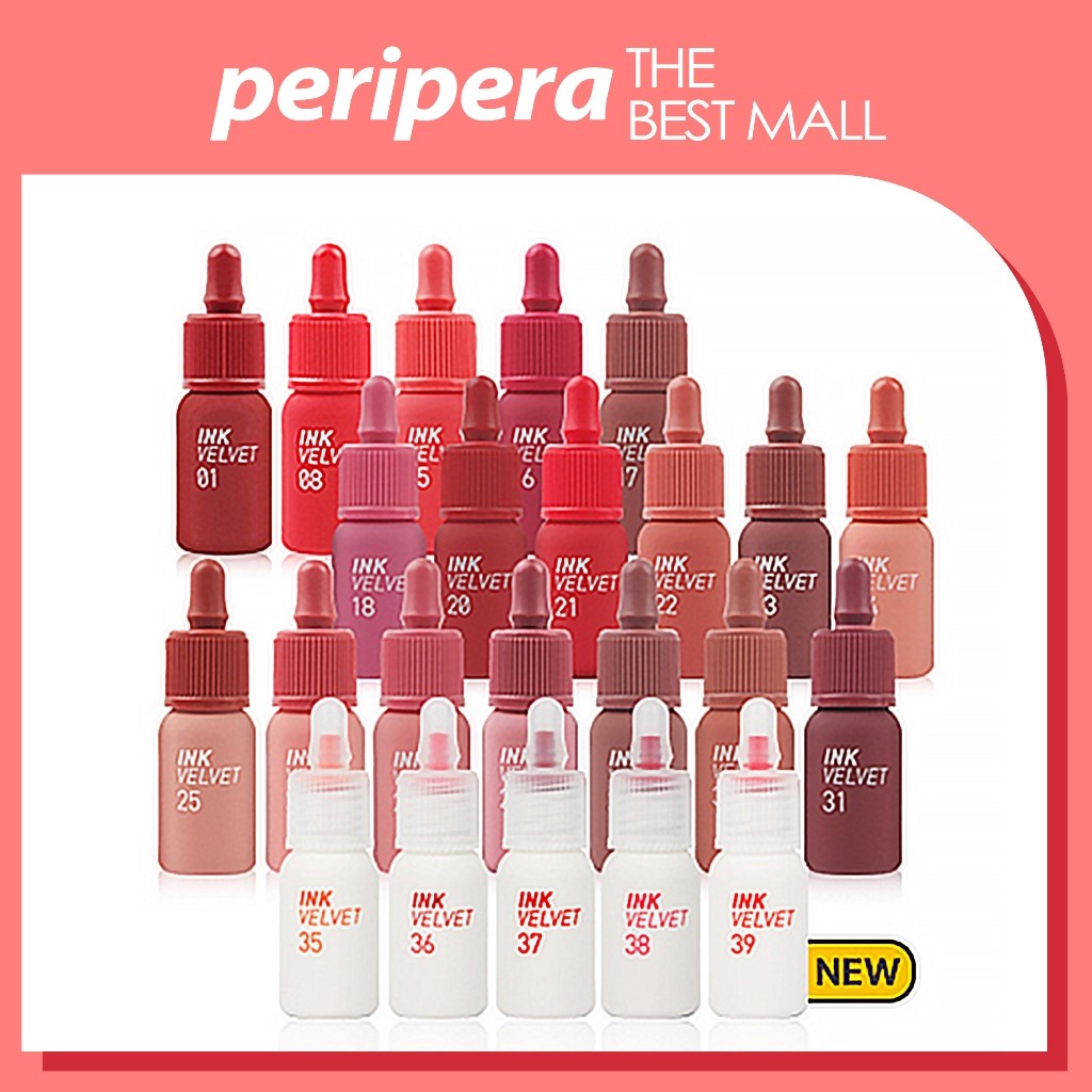 [PERIPERA] Ink The Velvet Lip Tint 4g | Shopee Singapore