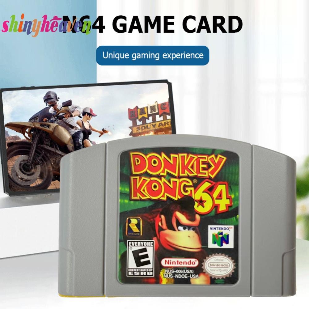 Donkey Kong RPG Cosplay Super Mario Games NTSC Animation Toy Gift (N64 ...