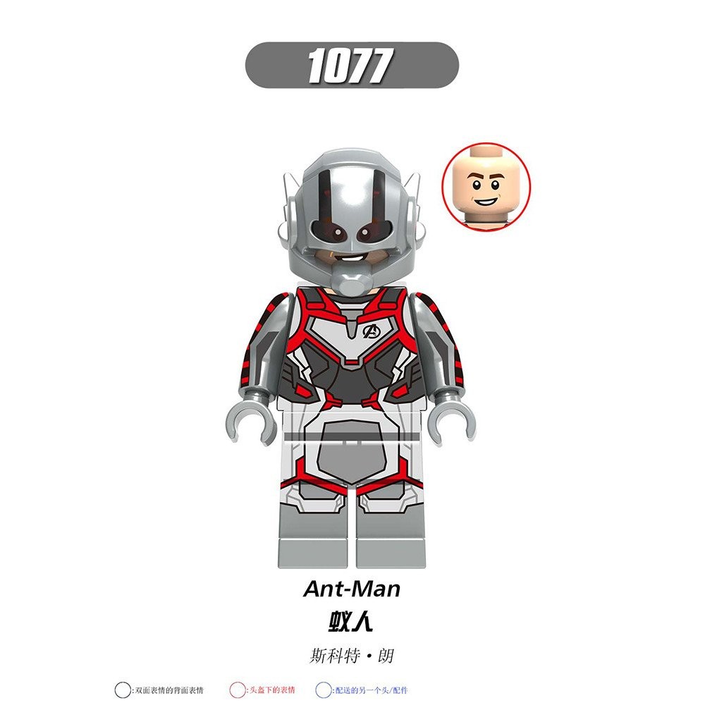 New Building Blocks Captain America Giant Ant-Man Black Panther Hydra ...