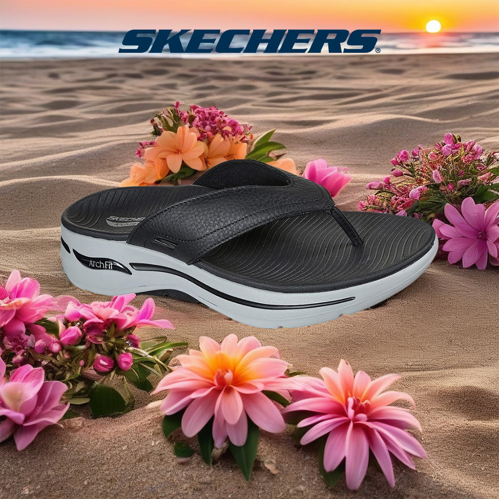 Skechers Men On-The-GO GOwalk Arch Fit Surfacer Walking Sandals ...