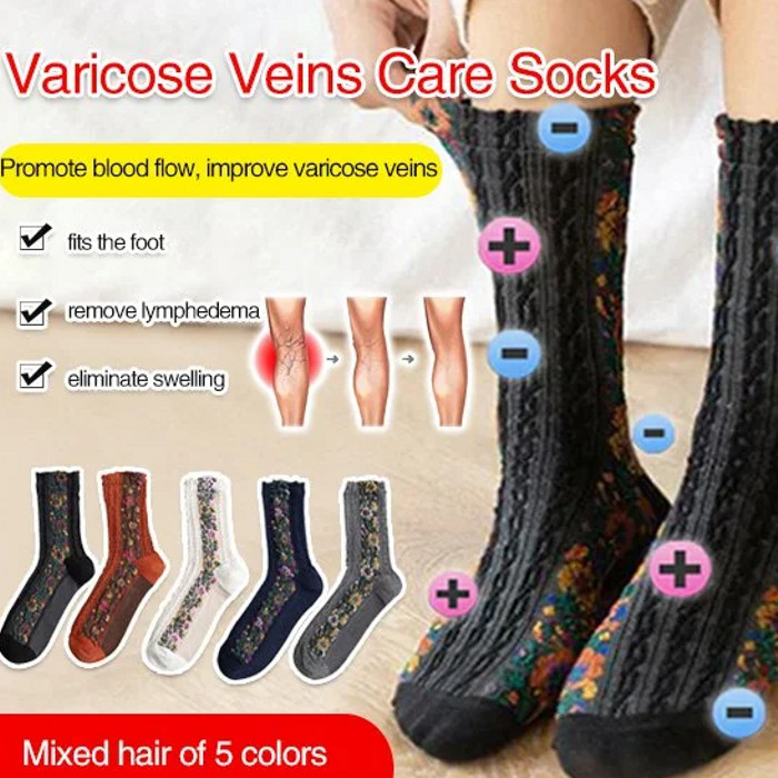 Unisex Outdoor Sports Middle Tube Varicose Vein Reduce Fatigue Therapy Socks main image 0