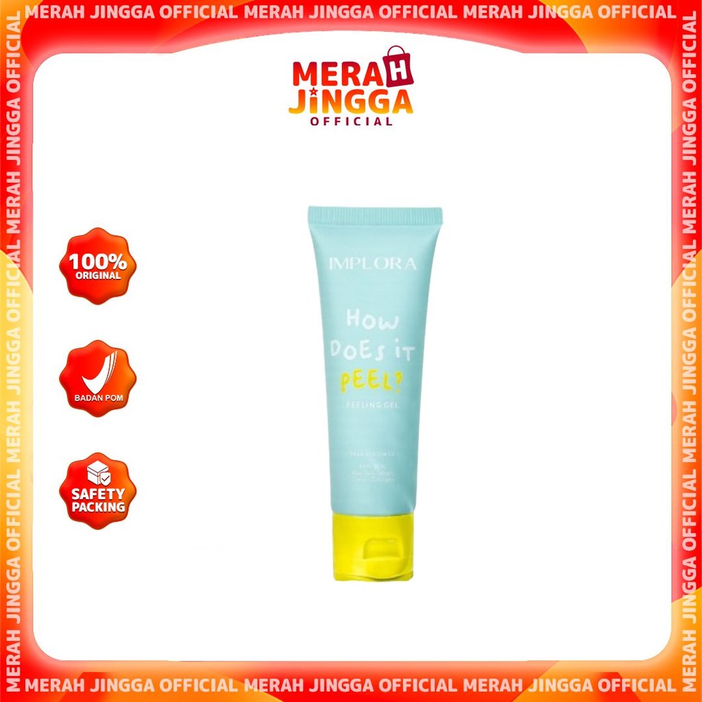 Implora How Does It Peel - Peeling Gel / Merah Jingga Official