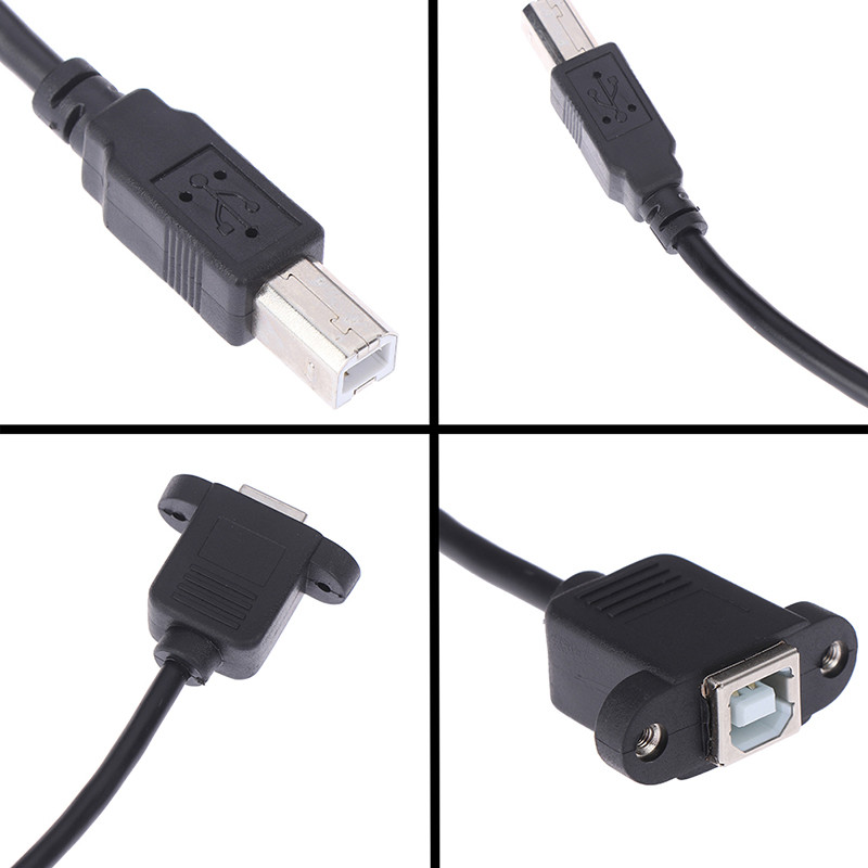 openwaterd USB 2.0 Type B Male to Type B Female Printer Extension Cable ...