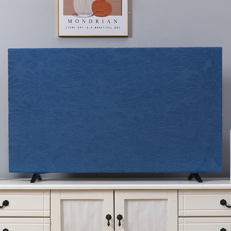 32-70 inch Elastic TV Cover Dust Cover Solid Color Dust Proof Cover ...