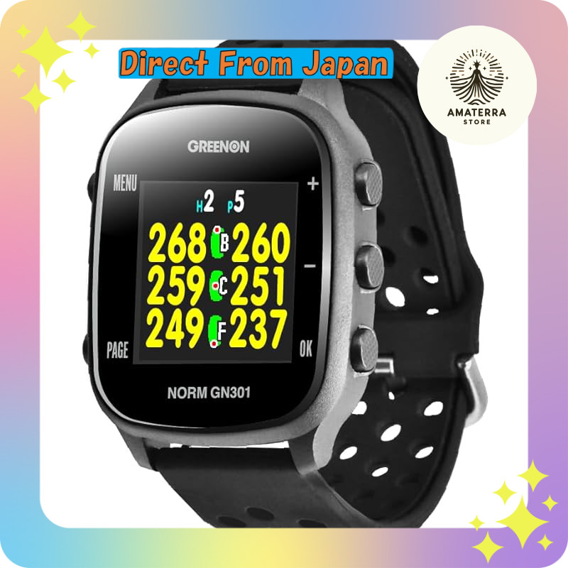 THE GOLF WATCH NORM II 新品】 グリーンオン ゴルフ ザ・ゴルフ