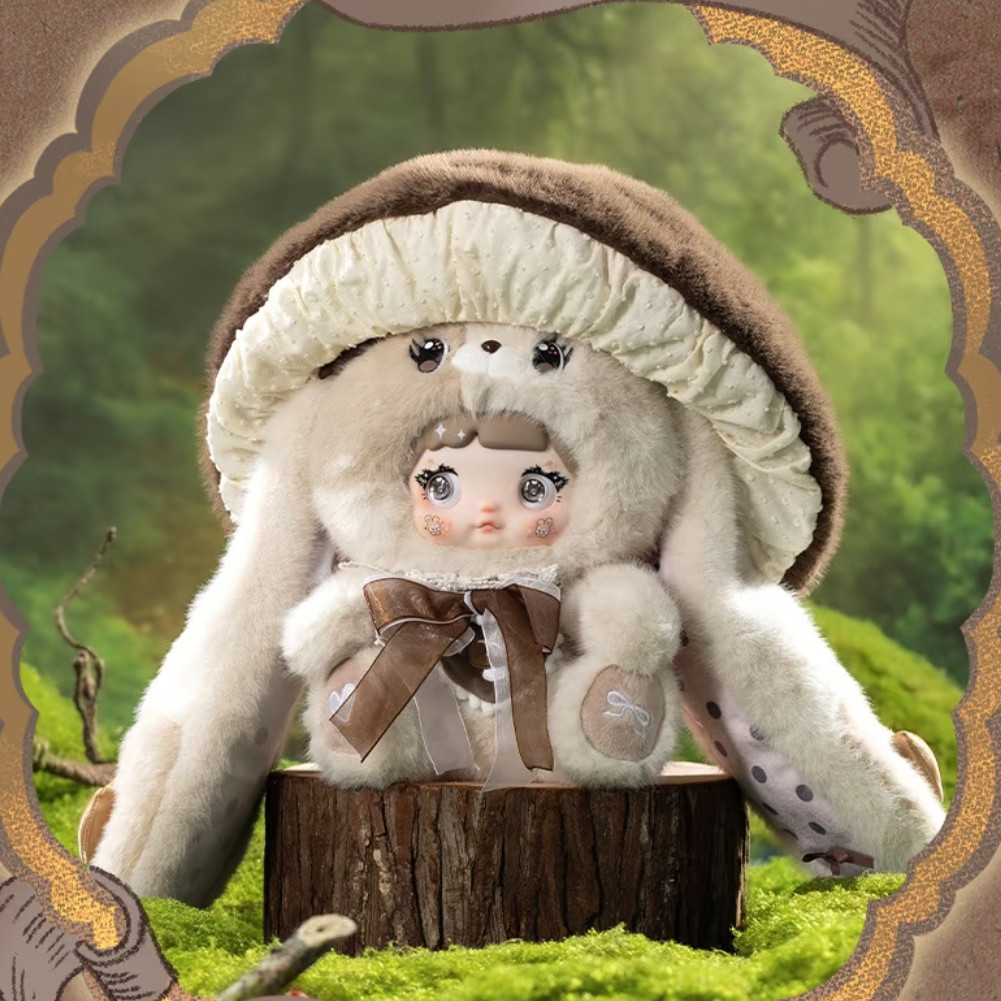 Genuine】Nommi 400% V2 Mushroom Hat series plush Doll Blind Box